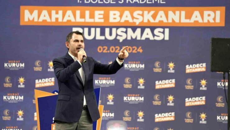 İBB Başkan Adayı Murat Kurum Üsküdar’da Vatandaşlarla Buluştu