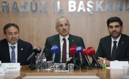 Ulaştırma ve Altyapı Bakanı Abdulkadir Uraloğlu, Filyos Limanı’ndaki çalışmalara ilişkin açıklamalarda bulundu