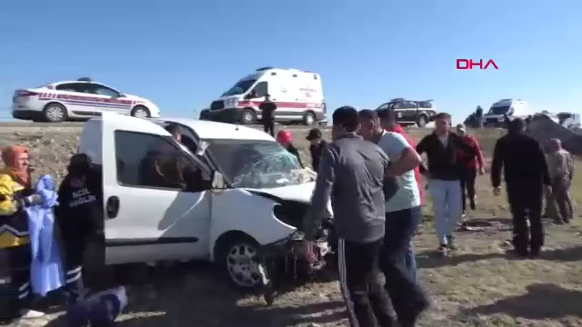 Aksaray’da Trafik Kazası: 1 Ölü, 2 Yaralı