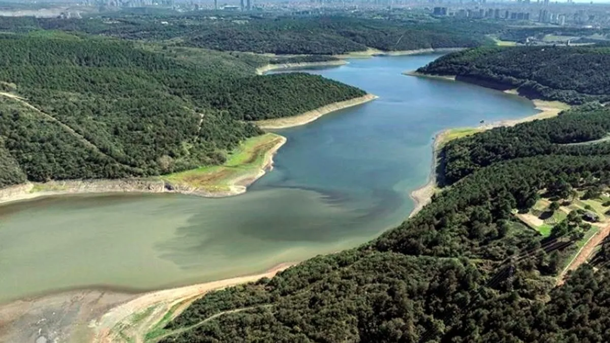 İstanbul’un barajlarındaki doluluk oranı yüzde 36’ya geriledi