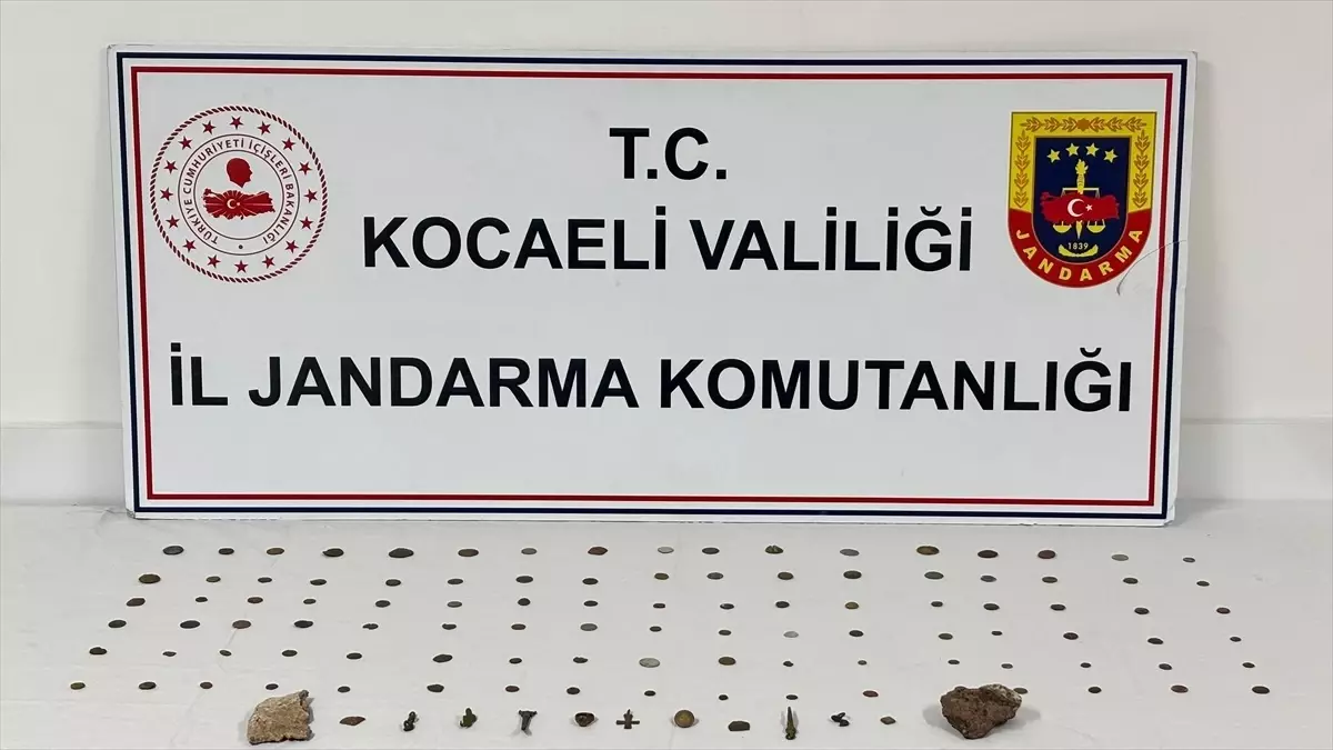 Kocaeli’de Tarihi Eser Kaçakçılığına Operasyon