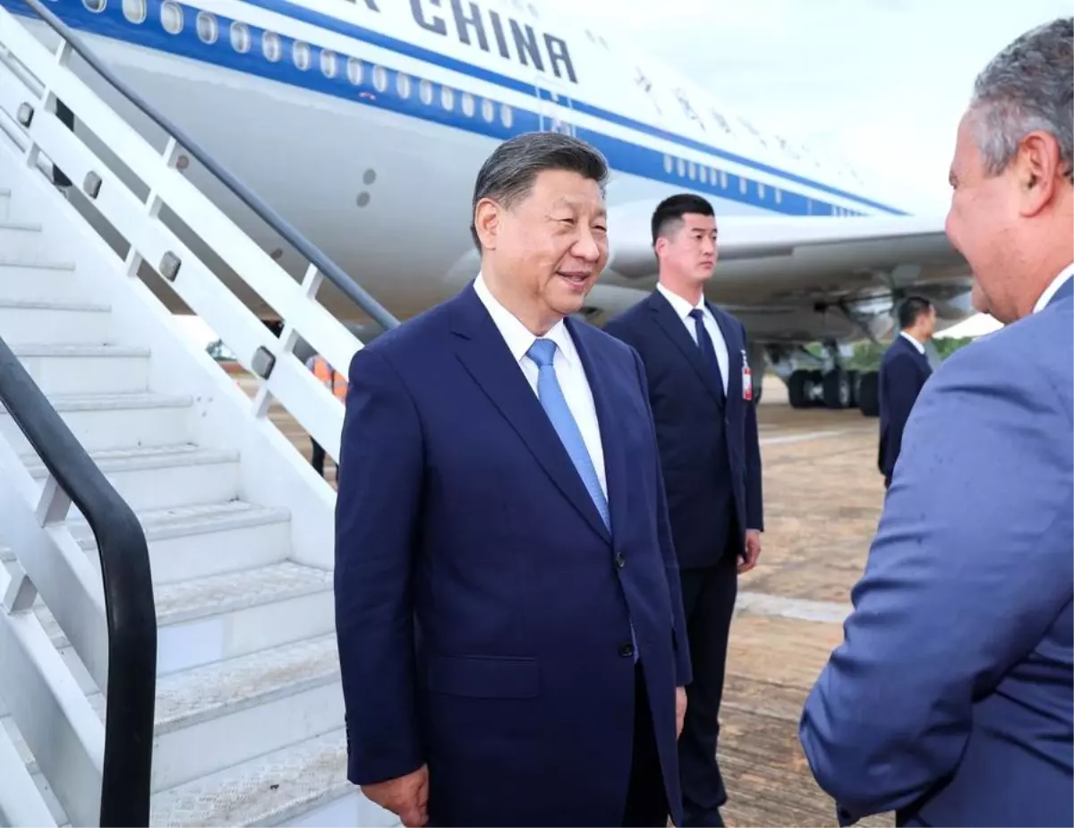 Xi Jinping Brezilya’ya Resmi Ziyaret Gerçekleştirdi