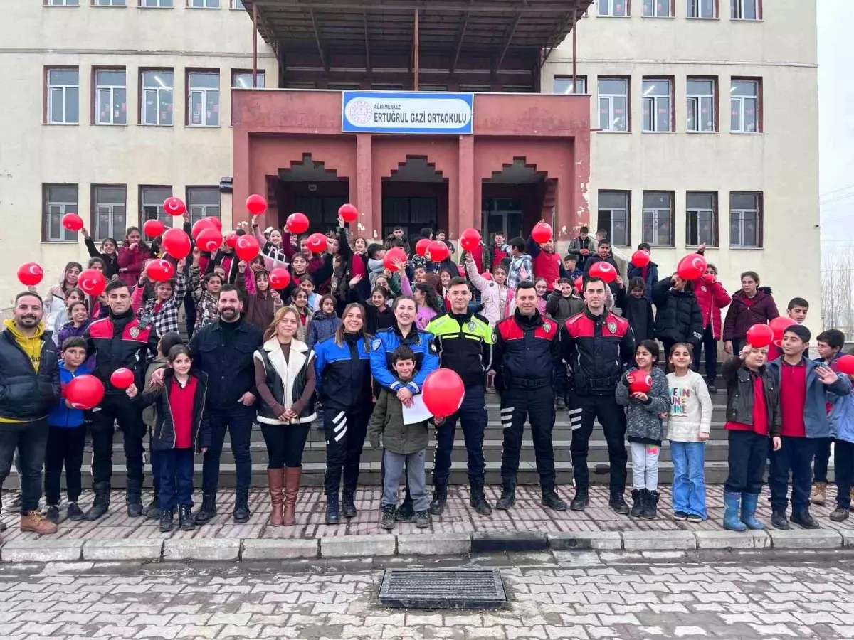 Ağrı’da Çocuklara Güvenlik Bilinci Eğitimi